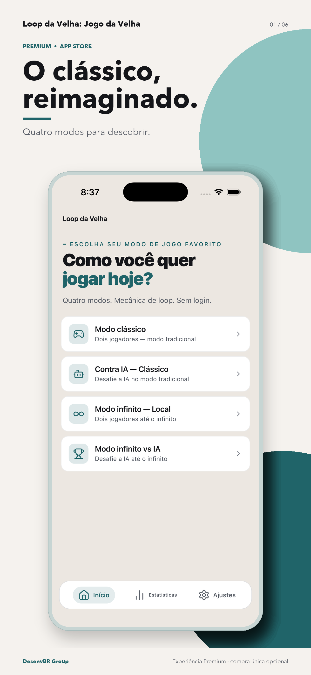 Quatro modos para descobrir.