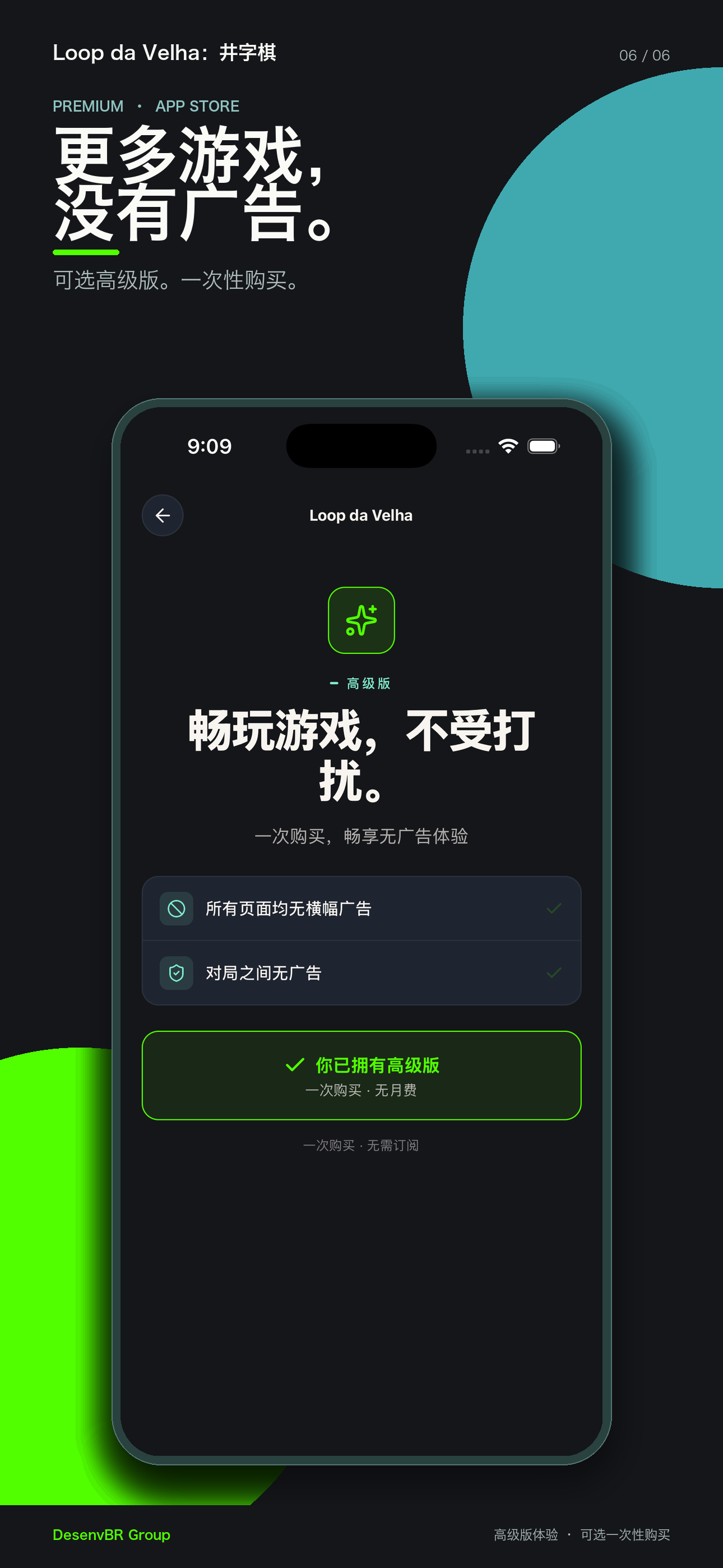 可选高级版。一次性购买。